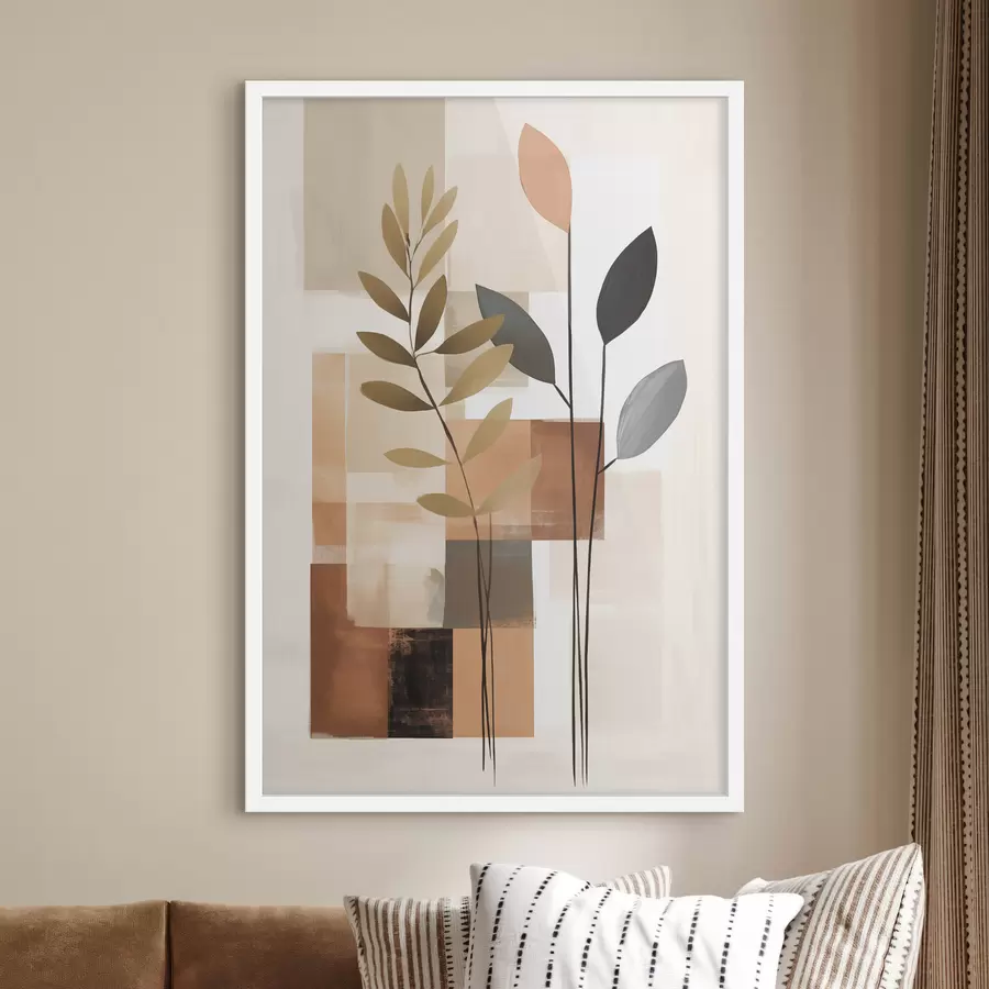 Fototapet Abstraktní botanická kompozice f48516