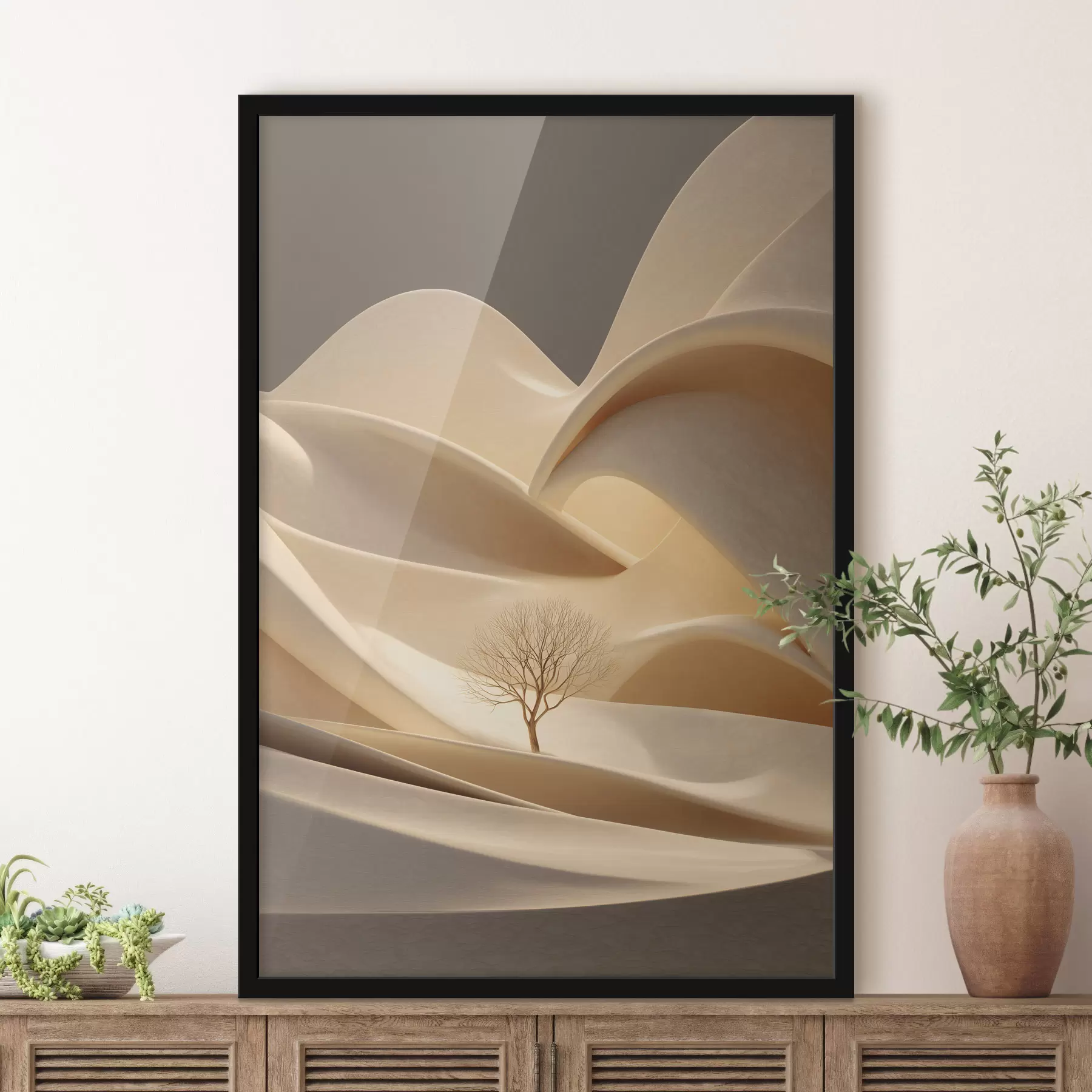 Fototapet mocný lev v akvarelovém stylu f48530