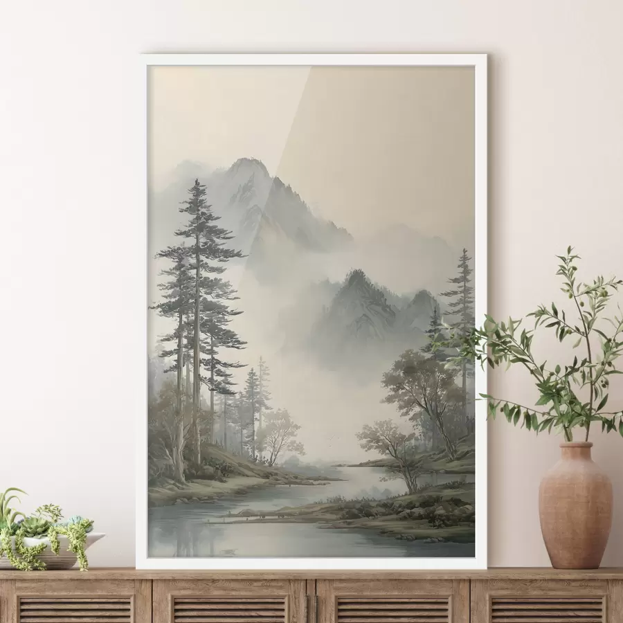 Fototapet lvice v akvarelovém stylu f48531