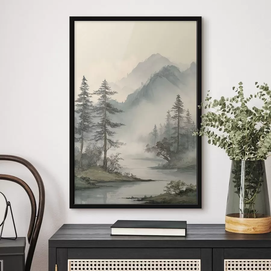 Fototapet jemná dekorativní kompozice z květin a listoví f48532