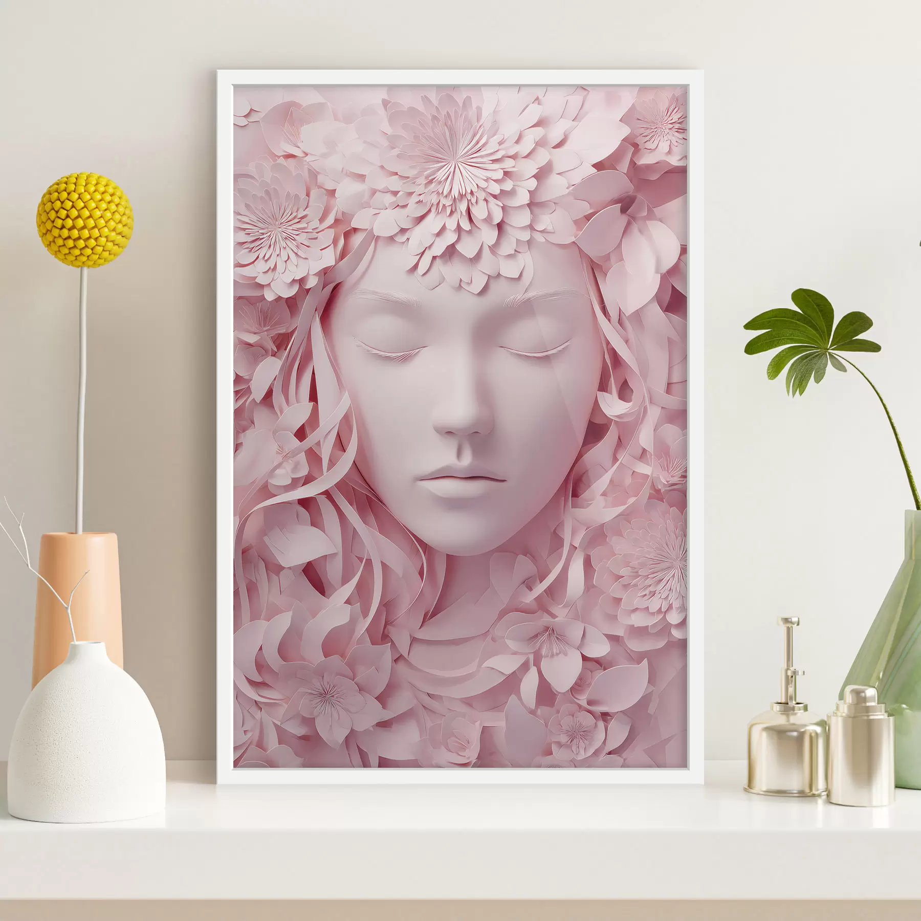 Fototapet křehké divoké květiny f48549