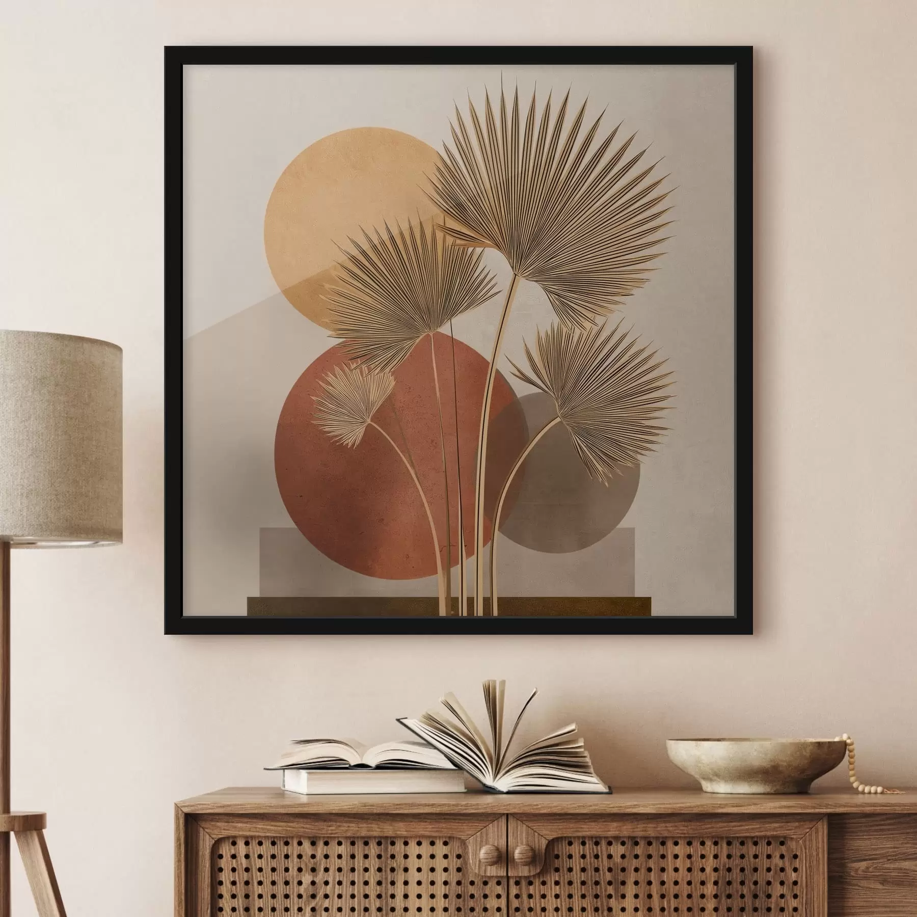 Fototapet Abstraktní palmové listy f48558