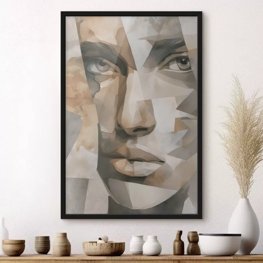 Fototapet Abstraktní tvář f48562