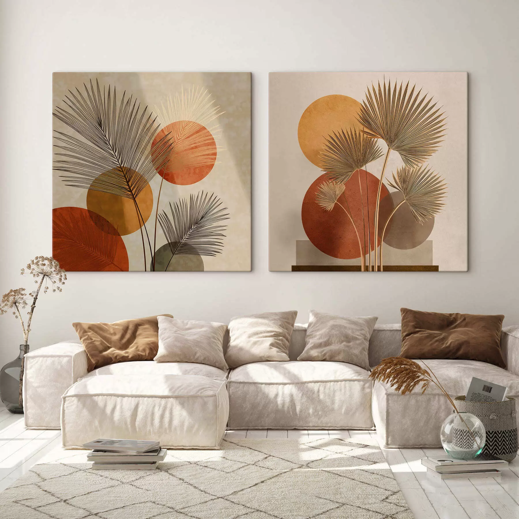 Obraz Abstraktní palmové listy Č. m30265