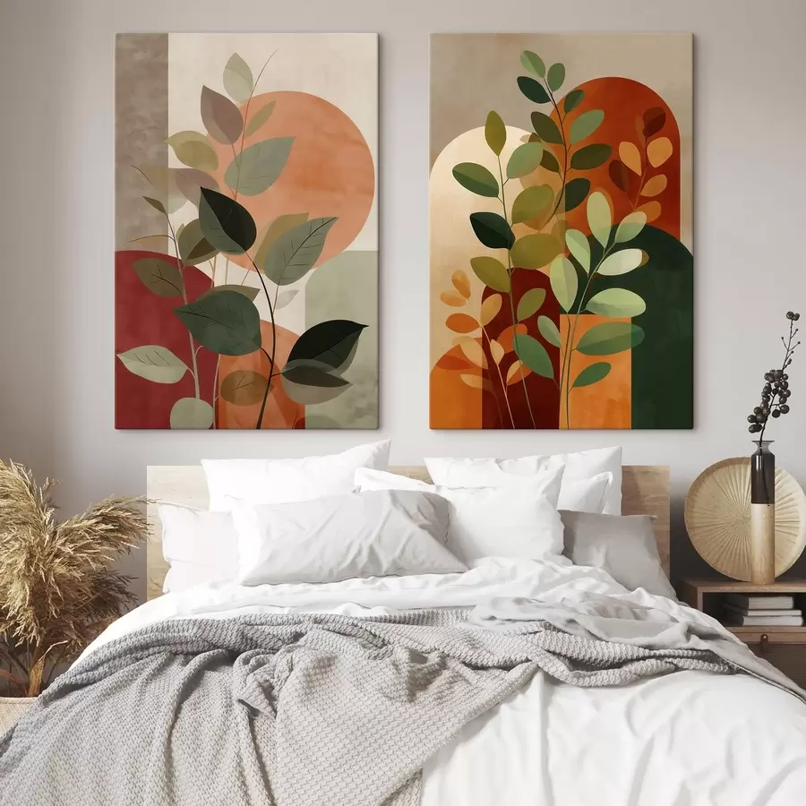 Obraz Abstraktní rostlinné listy Č. m30266