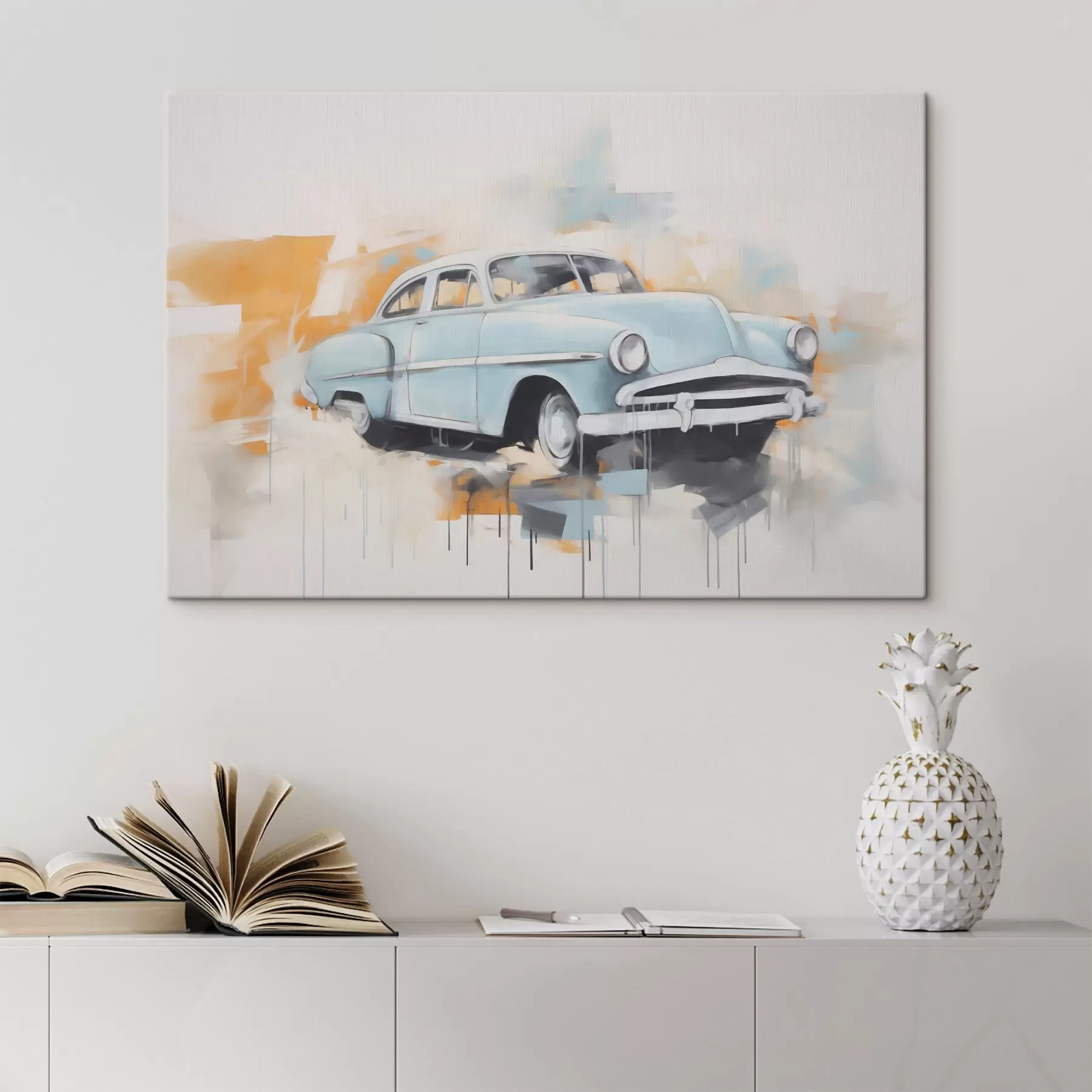 Obraz Abstrakce s autem Č. s48595