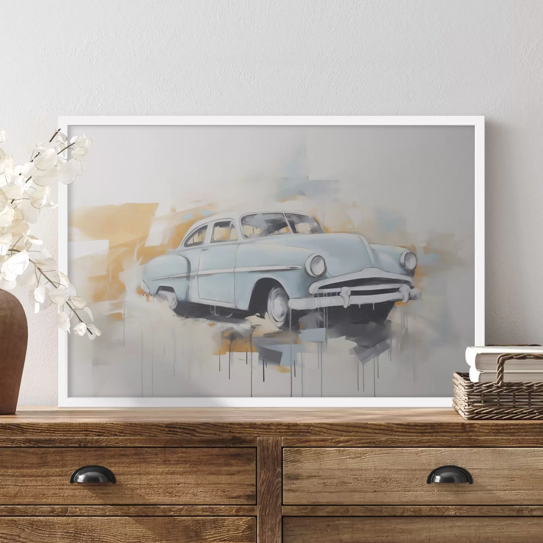 Fototapet Abstrakce s autem f48595