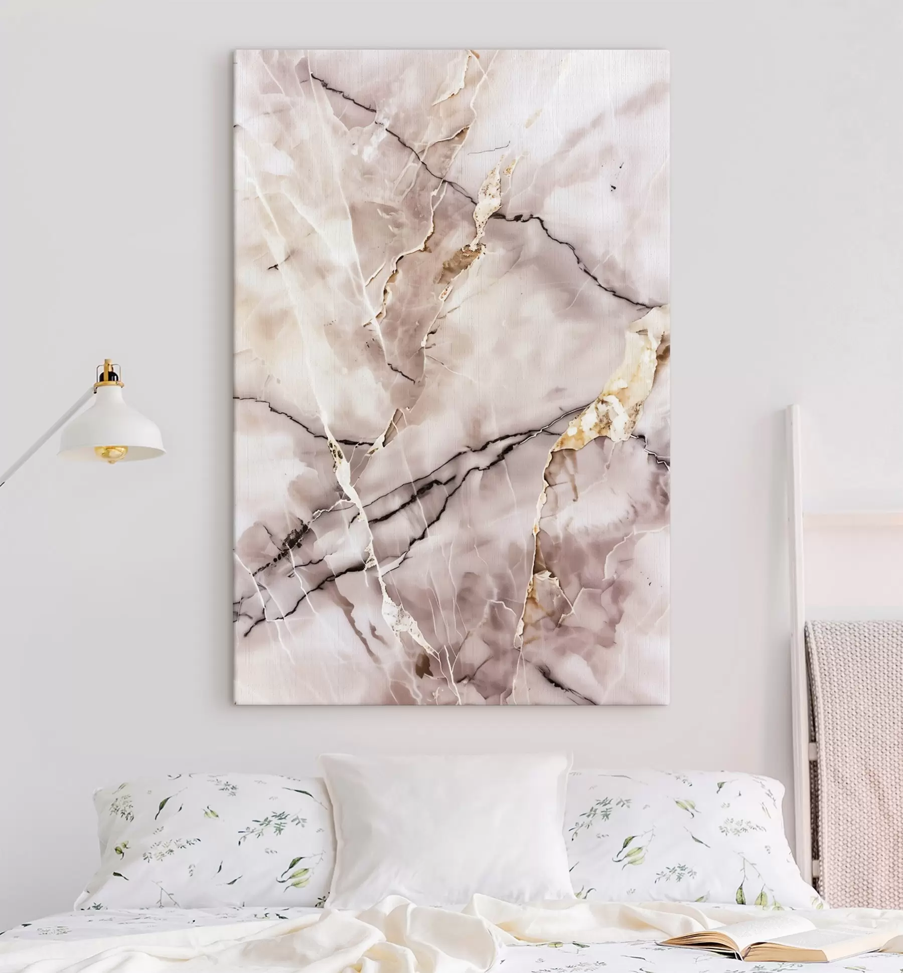 Obraz Mramorový vzhled, béžová barva Č. s48571