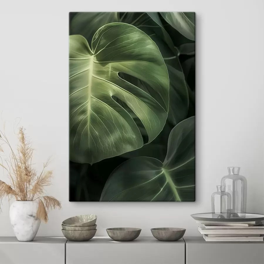 Obraz Velké tropické listy Č. s48578