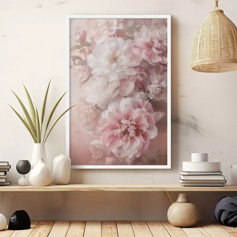 Fototapet Křehké květy pivoňky f48566