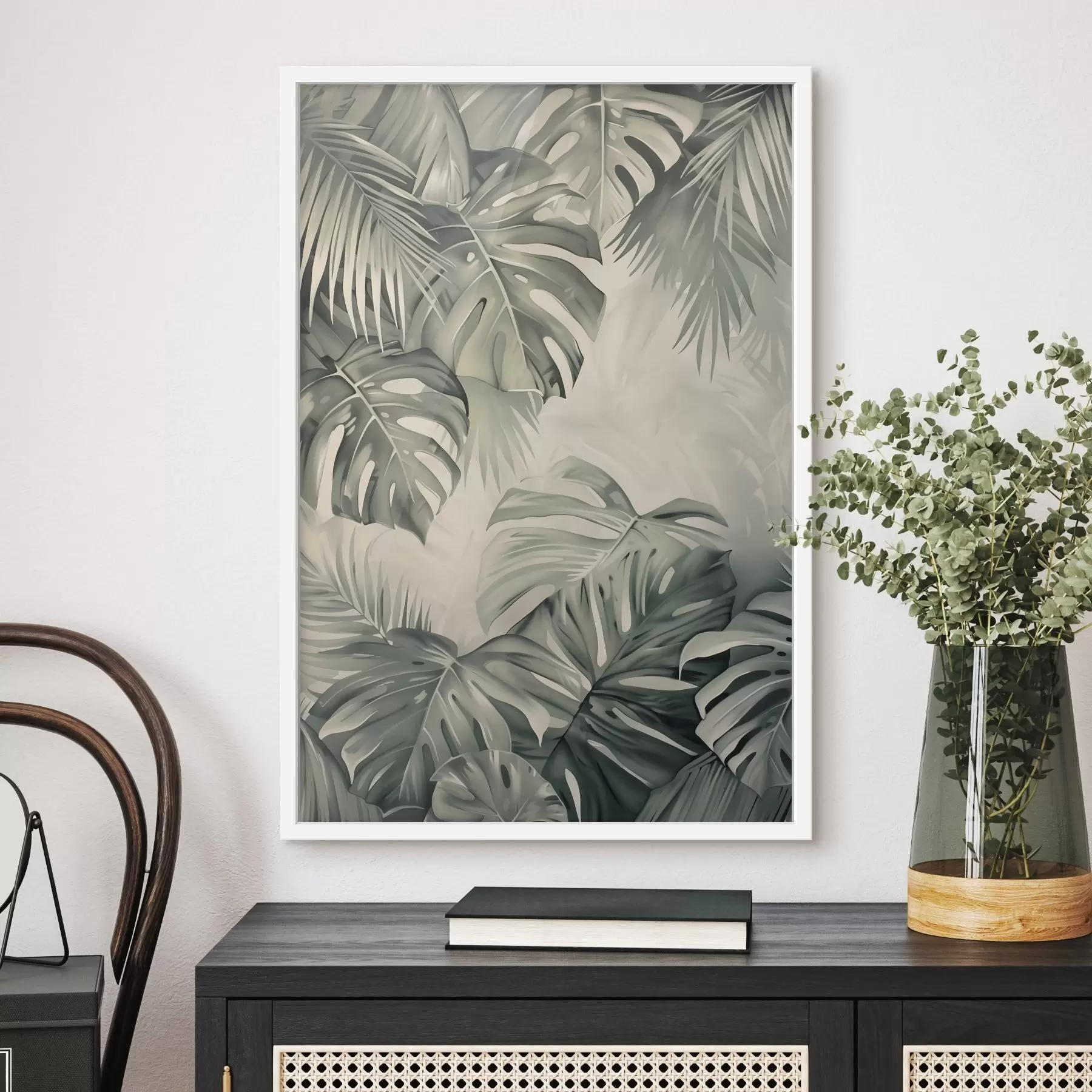 Fototapet Tropické listy, botanika f48575