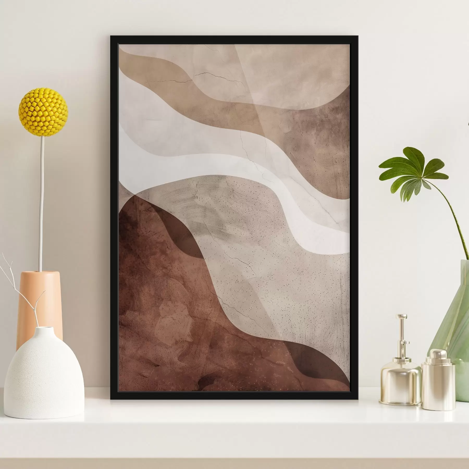 Fototapet Moderní abstrakce, teplé tóny f48580