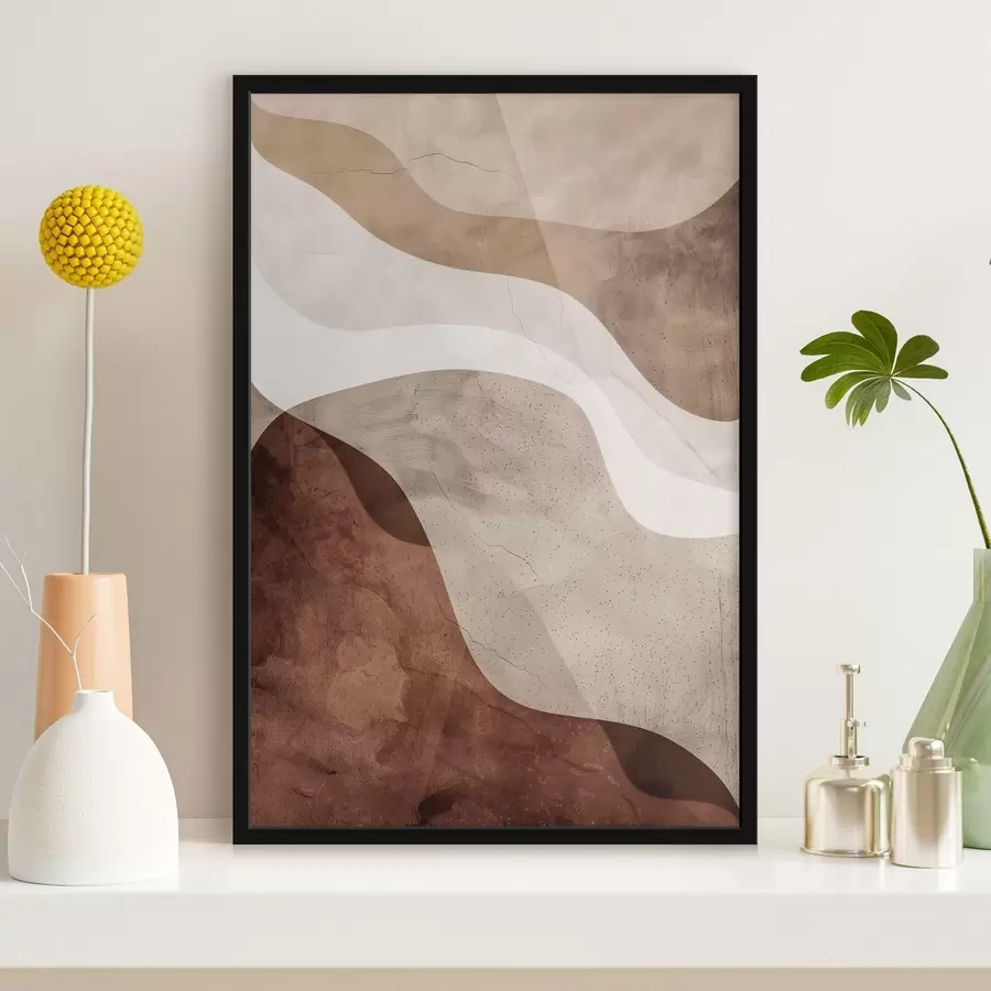 Fototapet Moderní abstrakce, teplé tóny f48580