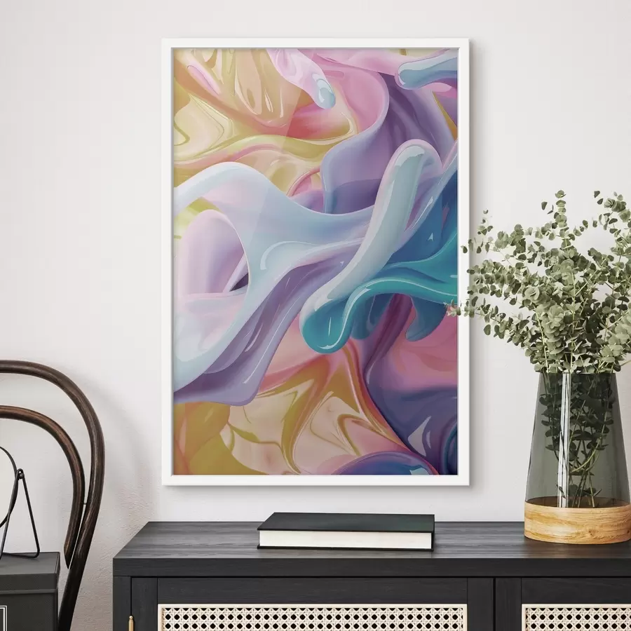 Fototapet Abstraktní umění, dynamické barvy f48582