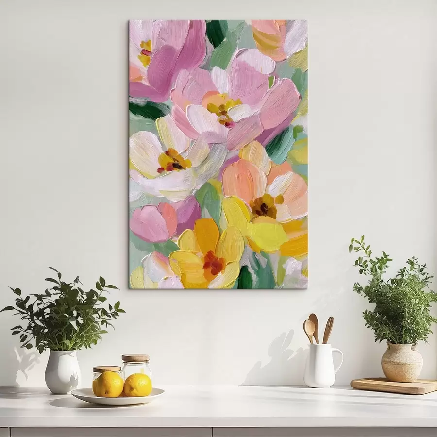 Obraz Světlé květy Č. s48647