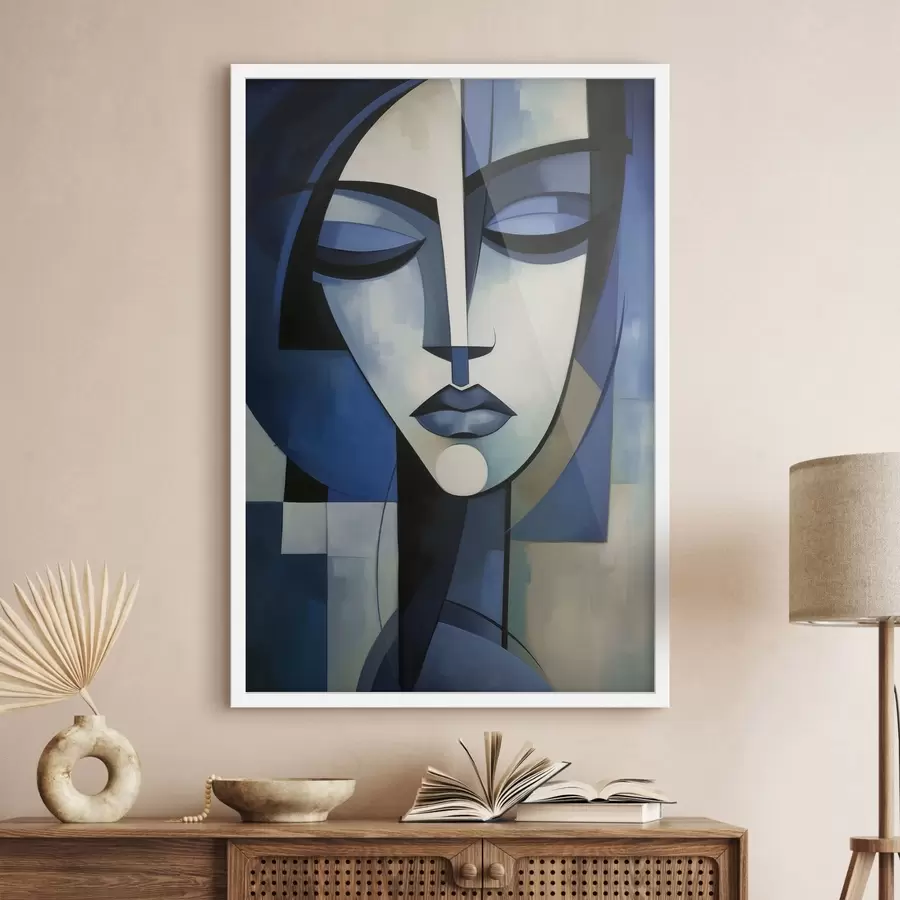 Fototapet Abstraktní tvář f48660