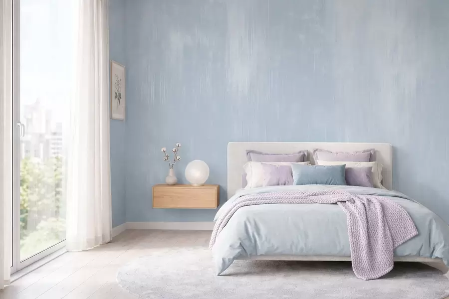 Fototapet Světle modré pozadí s jemnou svislou texturou w05121v1