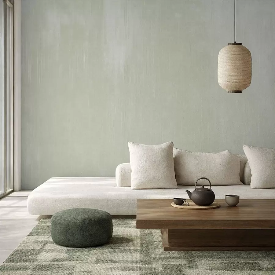 Fototapet Světle zelené pozadí s jemnou svislou strukturou w05121v3