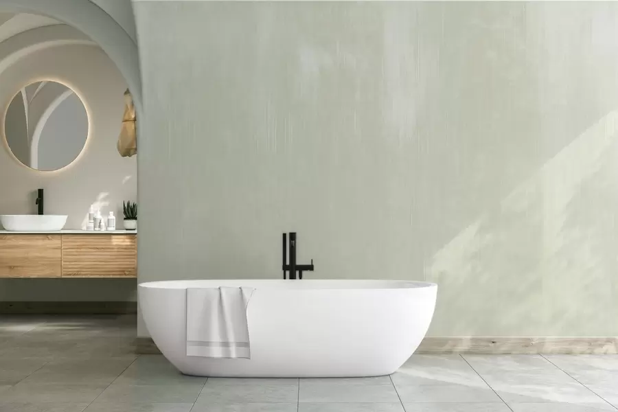 Fototapet Světle zelené pozadí s jemnou svislou strukturou w05121v3