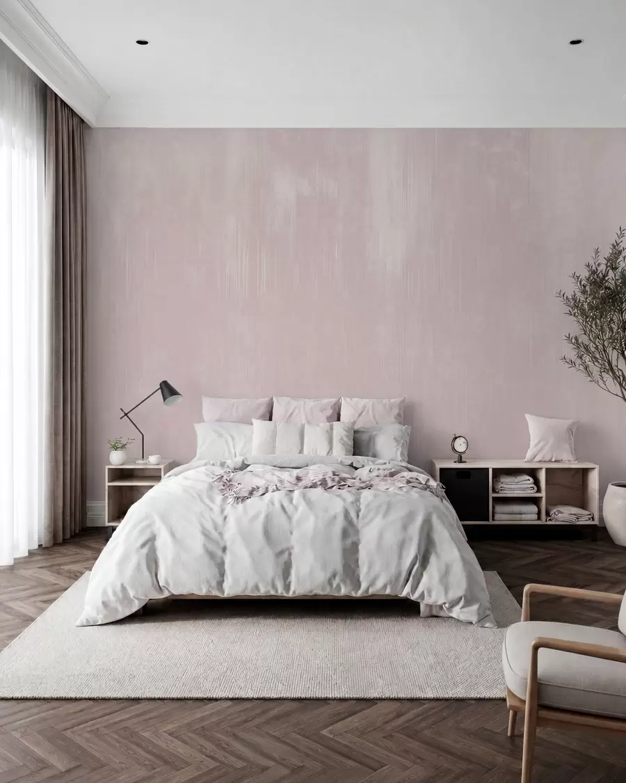Fototapet Jemně růžové pozadí s jemnou svislou texturou w05121v2