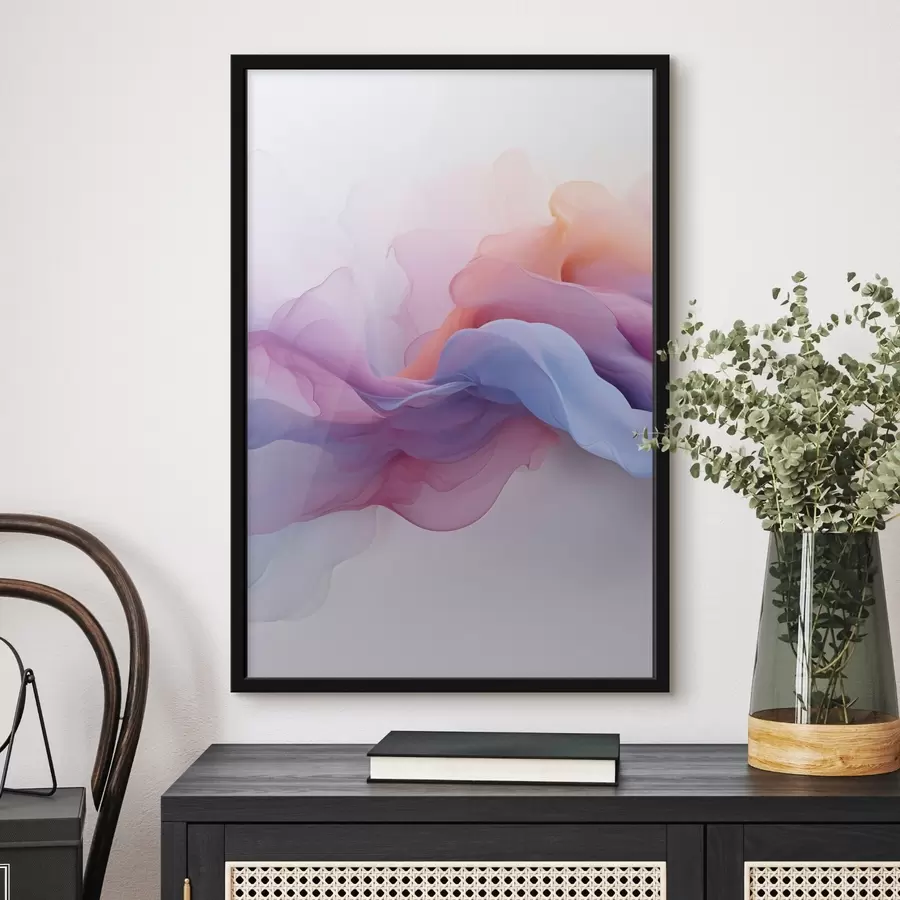 Fototapet Abstraktní růžová a fialová f48637