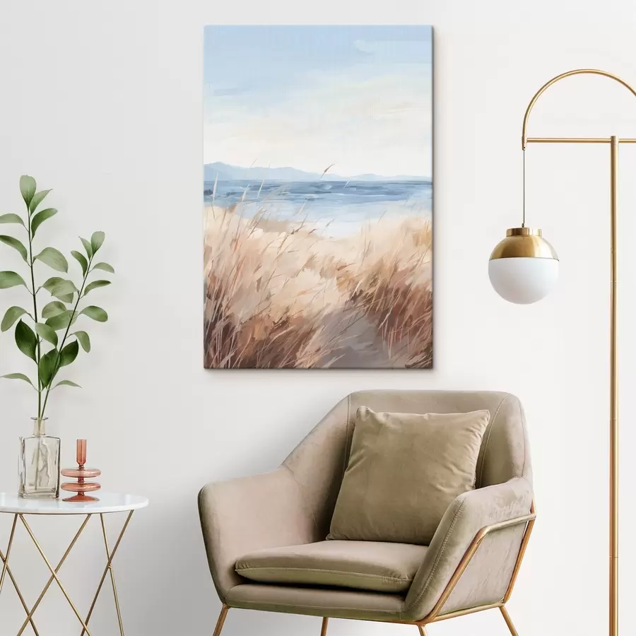 Obraz Malířská imitace pobřežní krajiny Č. s48678