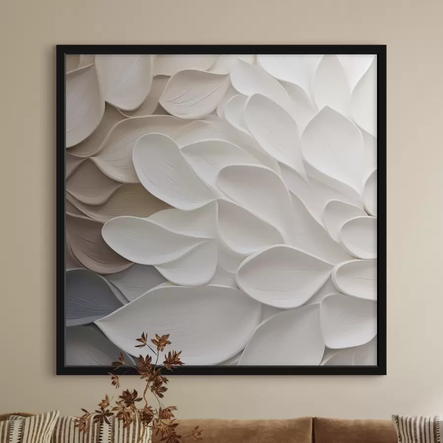 Fototapet Abstraktní okvětní lístky – malířská imitace f48676