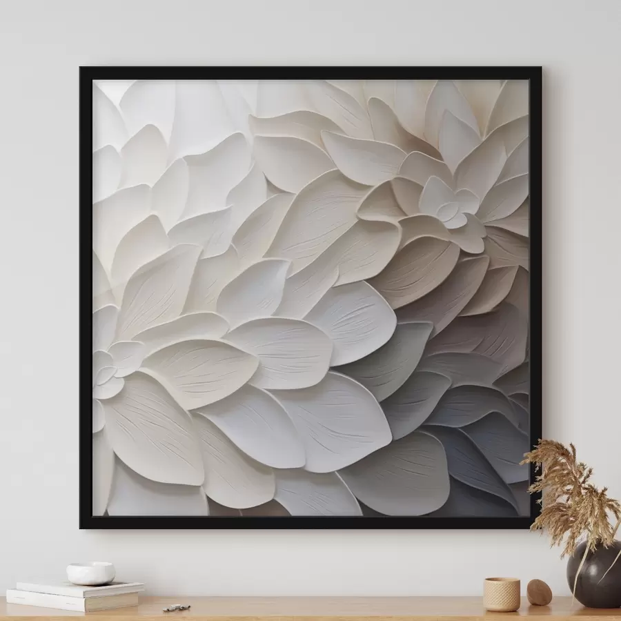 Fototapet Abstraktní okvětní lístky – malířská imitace f48677