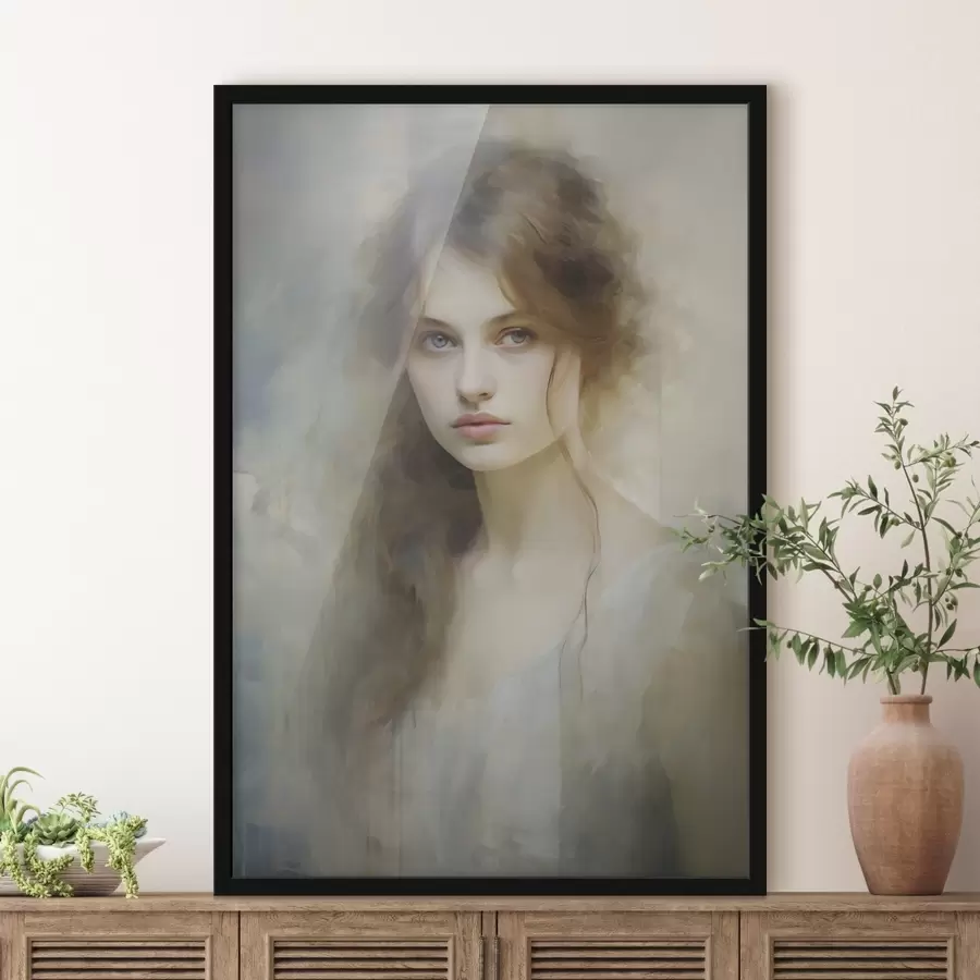 Fototapet Obraz napodobující dívku f48682