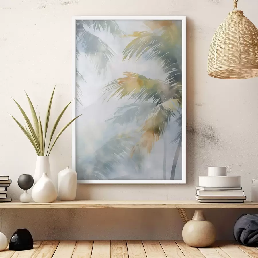 Fototapet Abstraktní malba napodobující rostlinstvo f48686