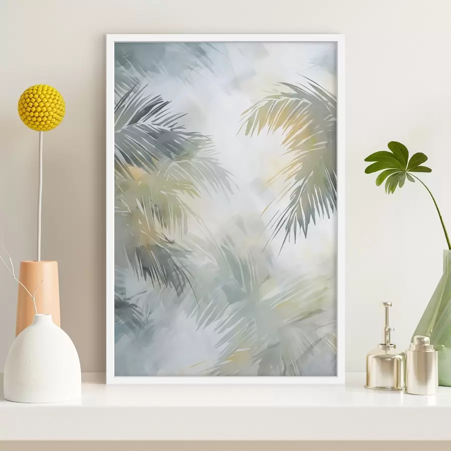 Fototapet Abstraktní malba napodobující rostlinstvo f48687