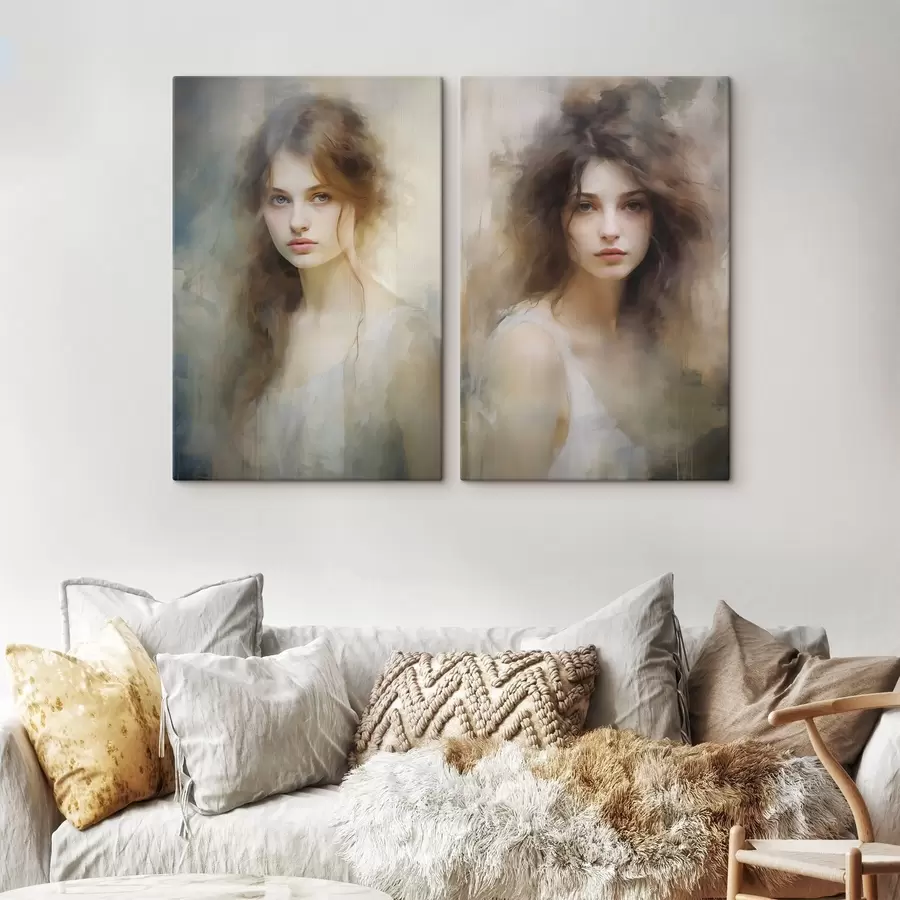 Obraz Obraz napodobující dívku Č. m30299