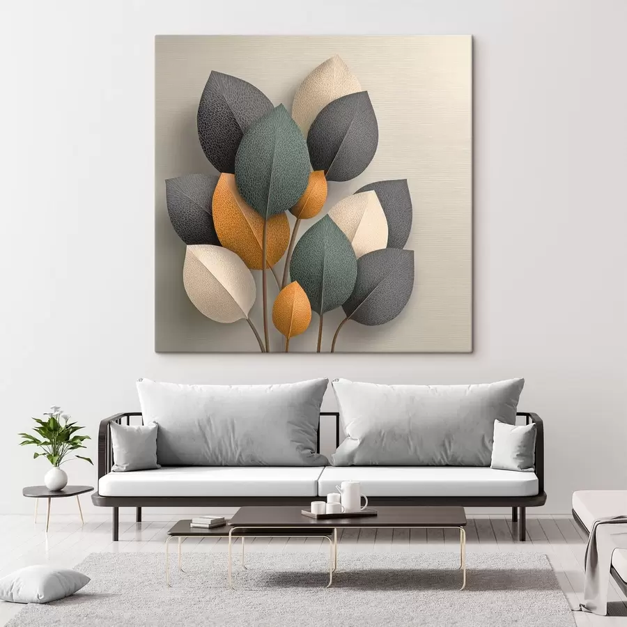 Fototapet Listy s48693