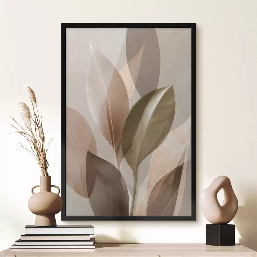 Fototapet Abstraktní listy f48610