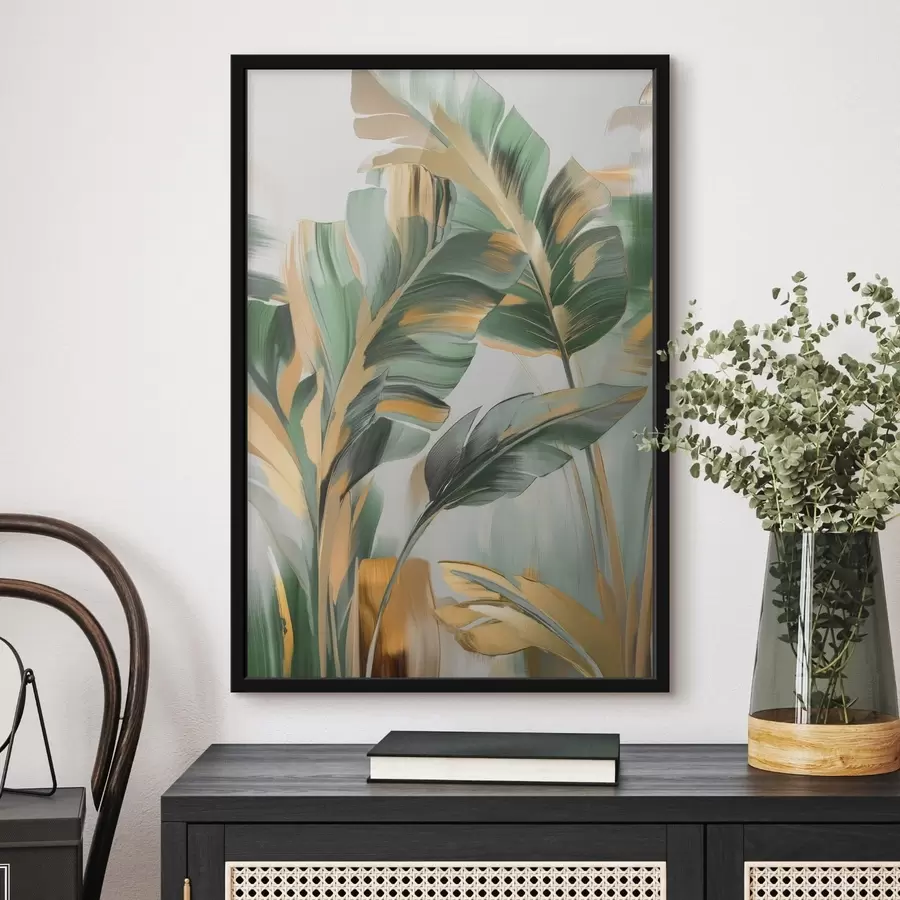 Fototapet Abstraktní tropické listy f48664