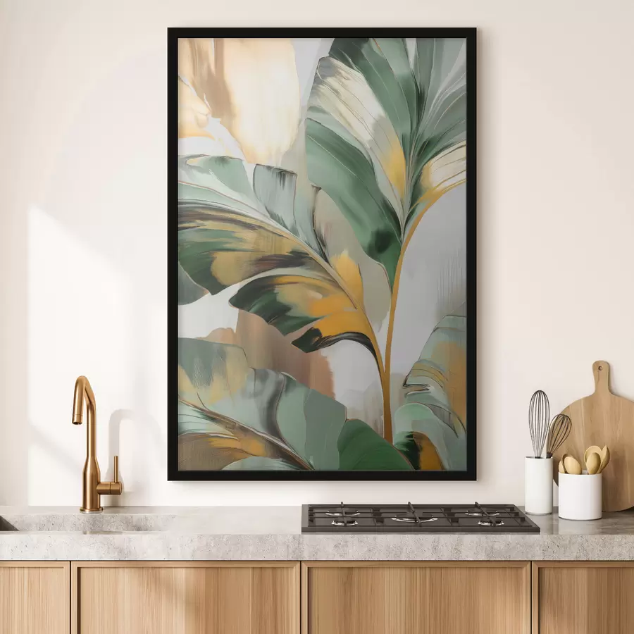 Fototapet Abstraktní tropické listy f48665