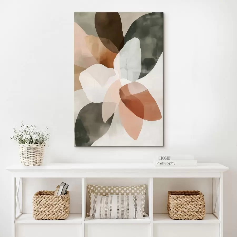 Obraz Abstraktní květiny Č. s48714