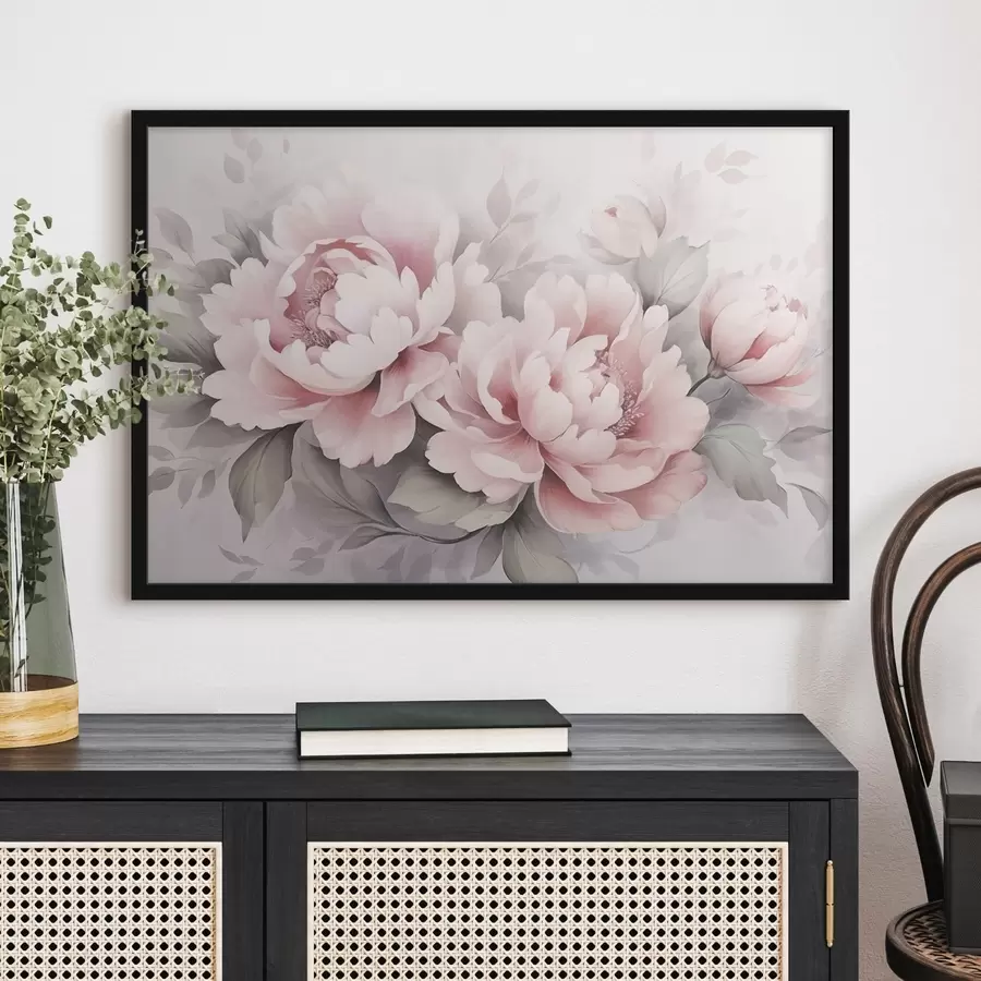 Fototapet Pivoňky f48702