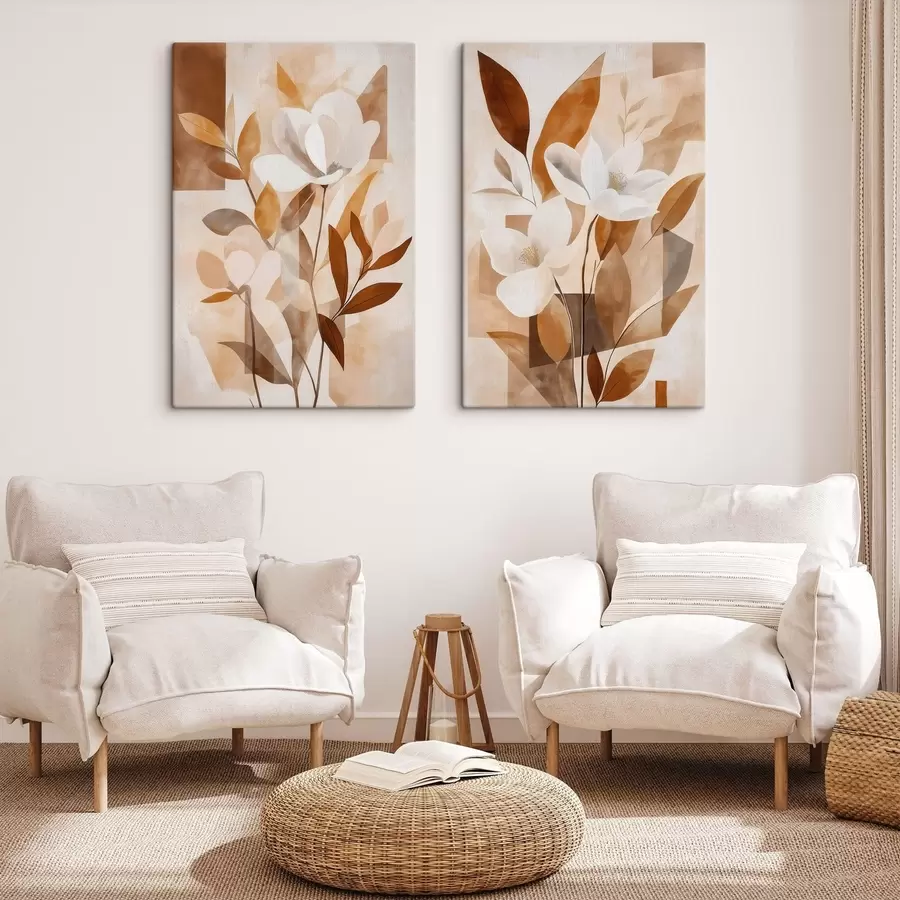 Fototapet Boho květiny m30307