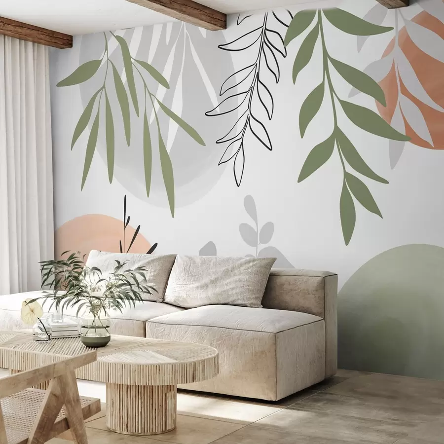 Fototapet Abstraktní vegetace w05506