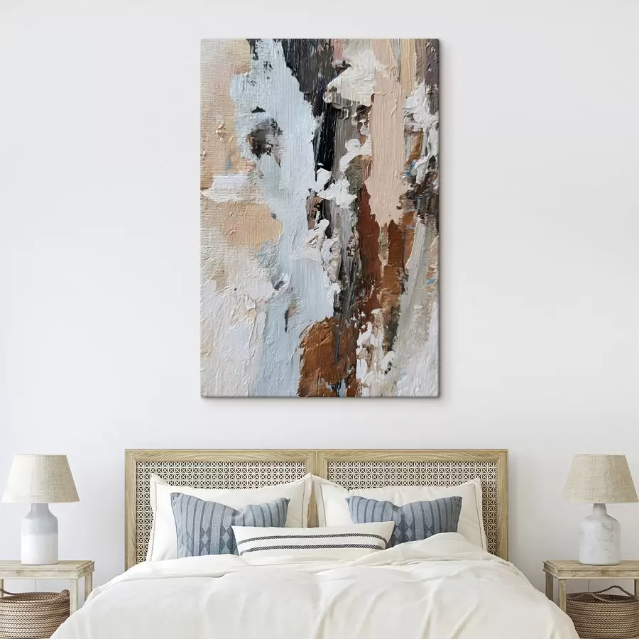 Obraz výrazová abstrakce; napodobování malby Č. s48783