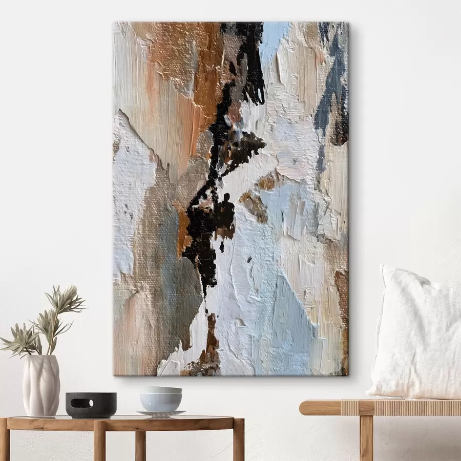 Obraz výrazová abstrakce; napodobování malby Č. s48784