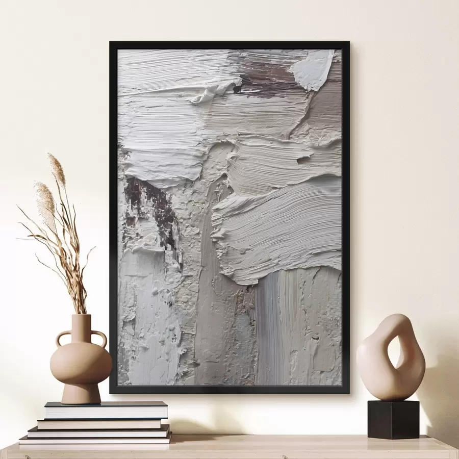 Fototapet abstraktní široké tahy štětcem v pastelových odstínech f48780