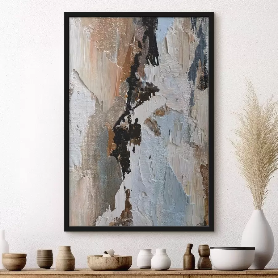 Fototapet výrazová abstrakce; napodobování malby f48784