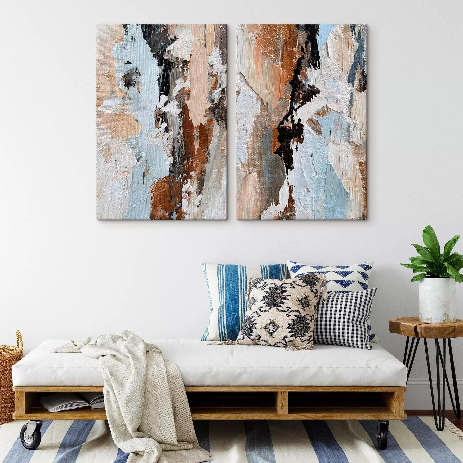 Obraz výrazová abstrakce; napodobování malby Č. m30332