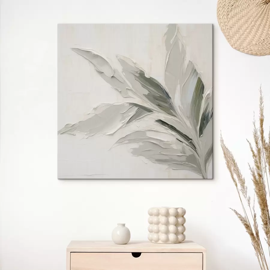 Obraz Abstraktní malba napodobující vegetaci Č. s48771