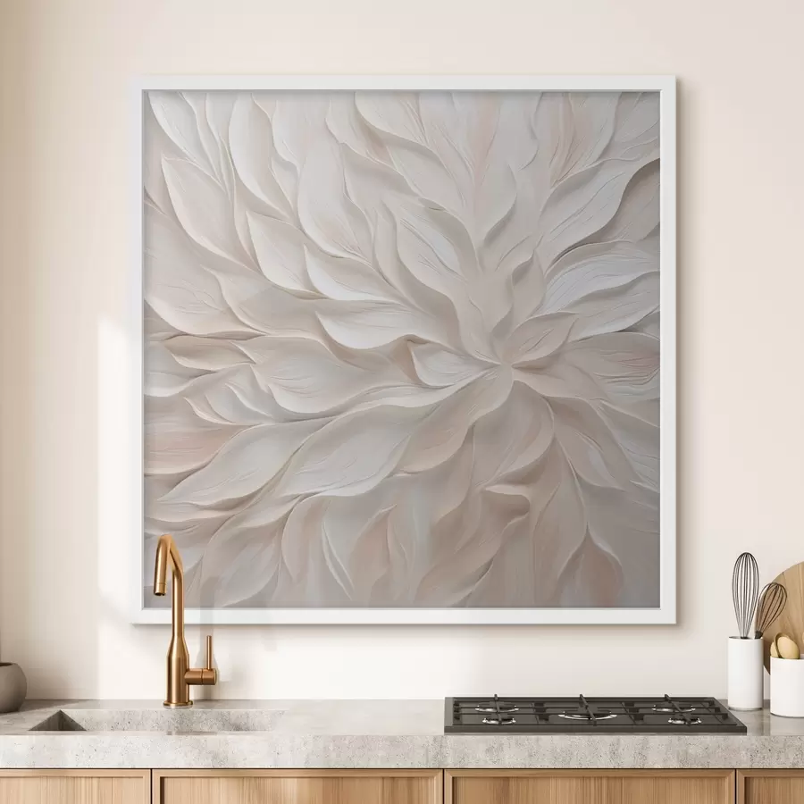 Fototapet Abstraktní okvětní lístky – malířská imitace f48759