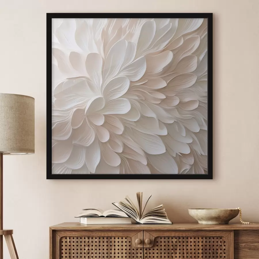 Fototapet Abstraktní okvětní lístky – malířská imitace f48760