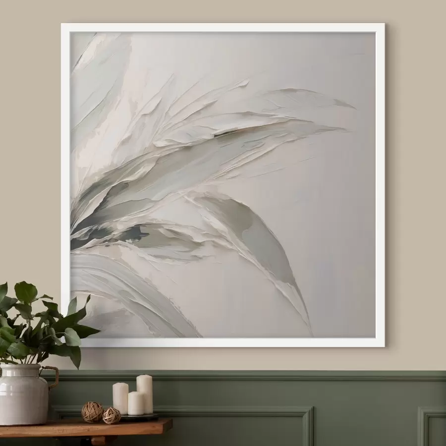 Fototapet Abstraktní malba napodobující listoví f48772