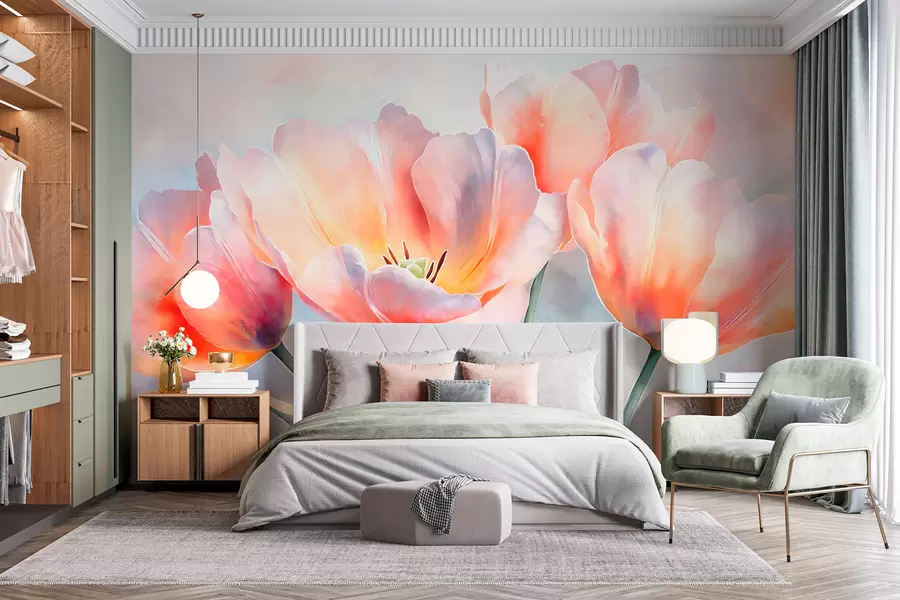 Fototapet tulipány w05467